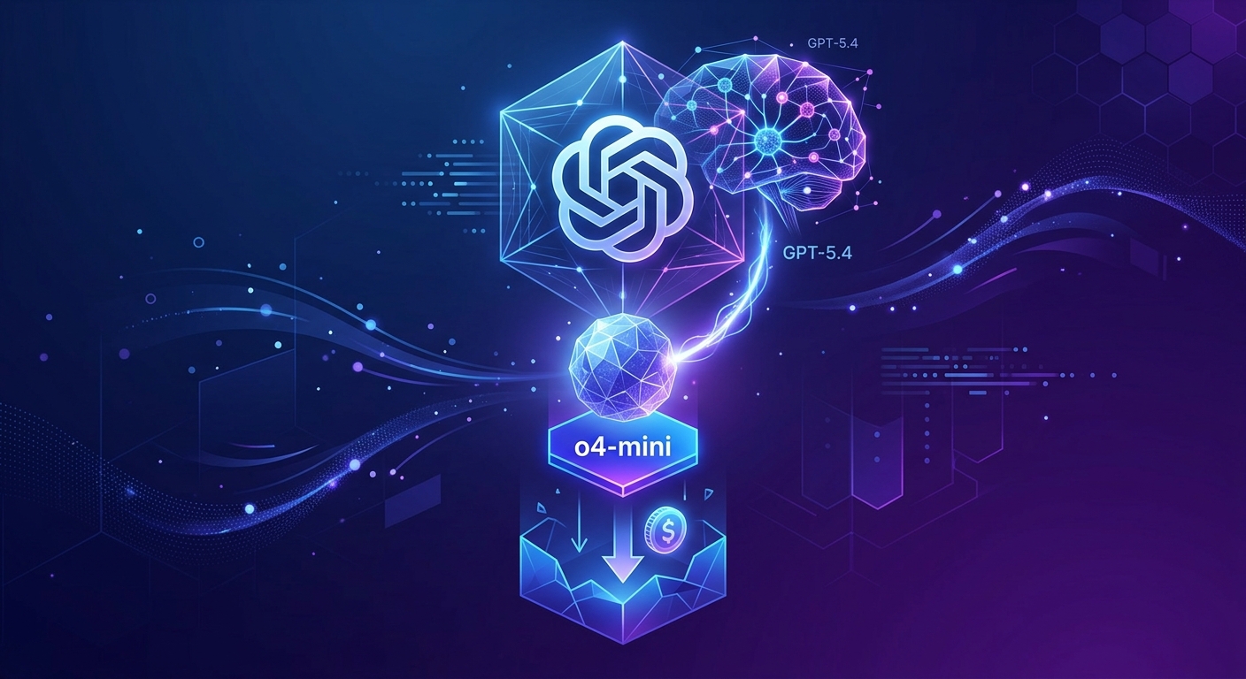 OpenAI o4-mini 공개, GPT-5.4 수준 추론을 절반 가격에